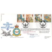 Squadrons Of The Royal Air Force St Augustine Columba Hand Signed FDC
