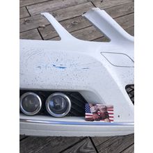 2010-2013 Mercedes Benz E350 Front Bumper + Fog Lights OEM White Local Pickup