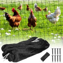 Bird Net 25'X50' with 1" Mesh Nylon Bird Netting for Garden, Poultry Netting Hea