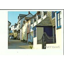 Cornwall PORT ISAAC Postcard by Salmon (2-45-01-12)