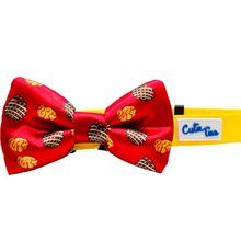 Cutie Ties Dog Bow Tie One Size Nuggest & Fries
