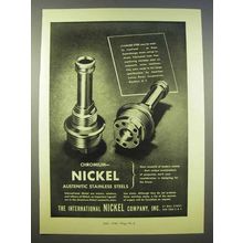 1946 International Nickel Ad - Chromium