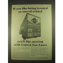 1967 United Van Lines Ad - If You Like Being Treated As