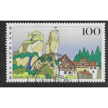 GER 1995 100pf 'HOLSTEIN SWITZERLAND' FINE USED (EBID53-586)