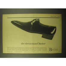 1965 Barker Argentus Shoes Ad - The eleven-ounce Barker