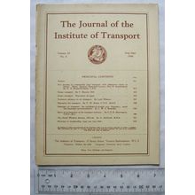 1946 Journal of Institute of Transport Vol. 22, No. 8