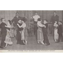 Willy Pantzer & His Wonderful Midgets Ballroom Dancing Postcard