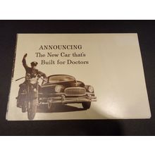 Announcing the New Car that's Built for Doctors 1951 Nash Sales Brochure
