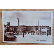 PHOTOCARD: AUSTRIA - VIENNA, DE WIEN SCHONBRUNN, PALACE: 1934
