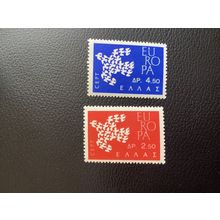 ICOLLECTZONE Greece 718-719 VF NH inverted watermark fresh