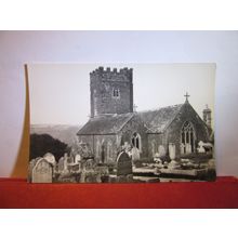 PARISH CHURCH, BICKLEIGH, DEVON. unused vintage postcard. RP =