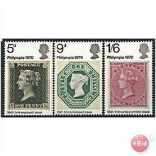 1970 SG835-837 Philympia Set Unmounted Mint