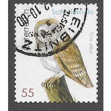 AUT 2009 55c (S/A) 'BIRDS - BARN OWL ' FINE USED (EBID73-366)