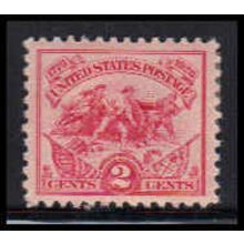 629 2c White Plains Almost Very Fine MHR K0549