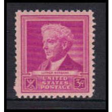 876 3c Luther Burbank Fine MNH KA3455