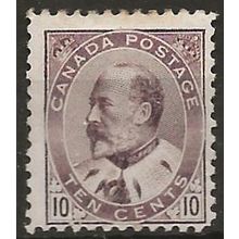 Canada 1903 SG182 10c Brown-Lake Mounted Mint ..