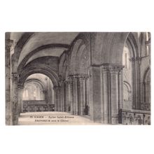 ABBEY OF ST, ETIENNE,CAEN, FRANCE vintage unused postcard (b)