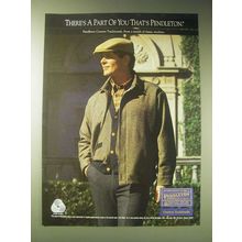 1989 Pendleton Country Traditionals Fashion Ad - There's a part of you