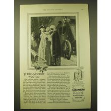 1924 Hartmann Trunk Company Ad - Ye Olde & Moderne Yuletide