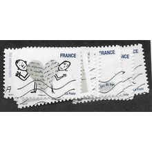 FRA 2010 (SET) 'SOURIRE' (12v) FINE USED (EBID65-383)