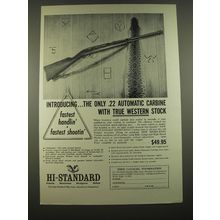 1962 Hi-Standard Sport-king Carbine Advertisement