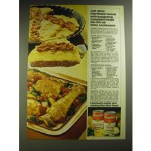 1974 Campbell's Soup Ad - recipe for Souper Meat 'n Potatoes Pie