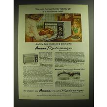 1974 Amana Radarange Microwave oven Ad - This year, the best family gift