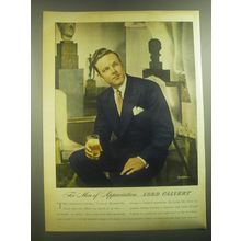 1945 Lord Calvert Whiskey Ad - photo by Valentino Sarra
