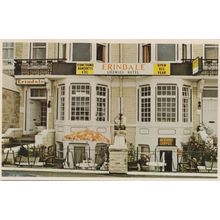 Erindale Hotel Morecambe Lancashire 1980s Postcard