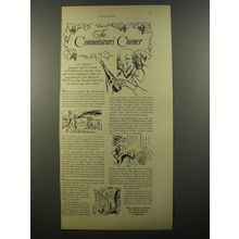 1954 Wine Advisory Board Ad - The connoisseur's corner
