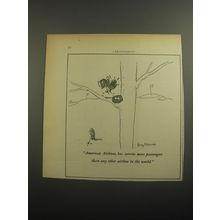 1956 American Airlines Advertisement - Golfing