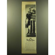 1959 Countess Mara Ad - Bottoms Up Tie; Under-Knot Design Tie; and Cuff Links