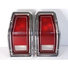 1978 1979 1980 Dodge Aspen Wagon Tail Lights OEM 3881116 3881117 Pair 78 79 80