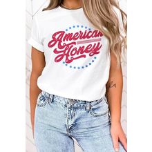 White American Honey Graphic Tee