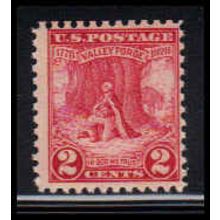 645 2c Valley Forge Average Plus MNH O1234