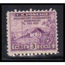 752 3c Washington's Hdqs Barely Clears MNH O4764