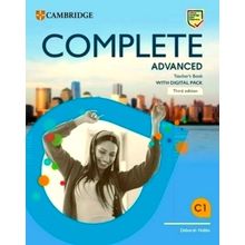 Complete Advanced. Third Edition. Teacher's Book With Digital Pack by Various Au