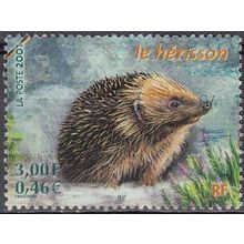 France 2001 Michel 3523 O Cote (2008) 1.15 € l'Hérisson Cachet rond