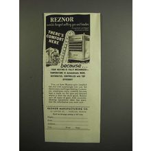 1952 Reznor Gas Unit Heater Ad - There's Comfort Here