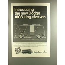 1967 Dodge A108 King-Size Van Ad!