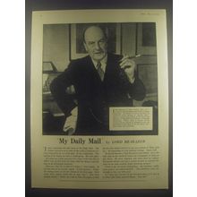 1954 Daily Mail Ad - My Daily Mail by Lord Brabazon