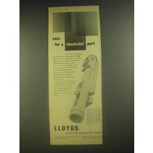 1958 Lloyds Jockey Carriage Ad - Cast for a shockable part
