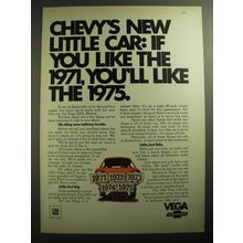 1970 Chevrolet Vega Advertisement - Chevy's new little car