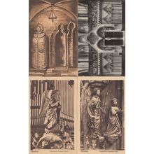 Naumberg Nurnberg Frauenkirche Eirerne Jungfrau 4x German Religious Postcard s