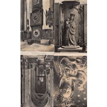Die Marienkirche In Danzig Kirche 4x German Postcard s