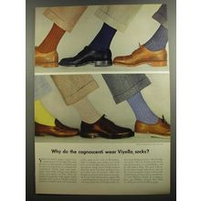 1952 Viyella Socks Ad - Why do the cognoscenti wear Viyella socks?