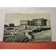 THE HOE SLOPES, PLYMOUTH, DEVON used vintage postcard 1963 pm =