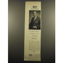 1955 Witty Brothers Suit Advertisement - photo by Fabian Bachrach