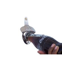 Pack Of 2] Brushed Nickel Wall Mounted Anchor Bottle Opener 3""