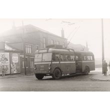 Walls Sausages Kit-E-Kat Greenhill Lane Bradford Bus Old PB Postcard Photo